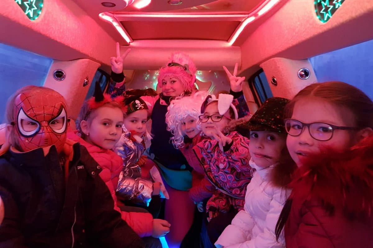 День рождения в лимузине — фото 1 с детского праздника в Екатеринбурге